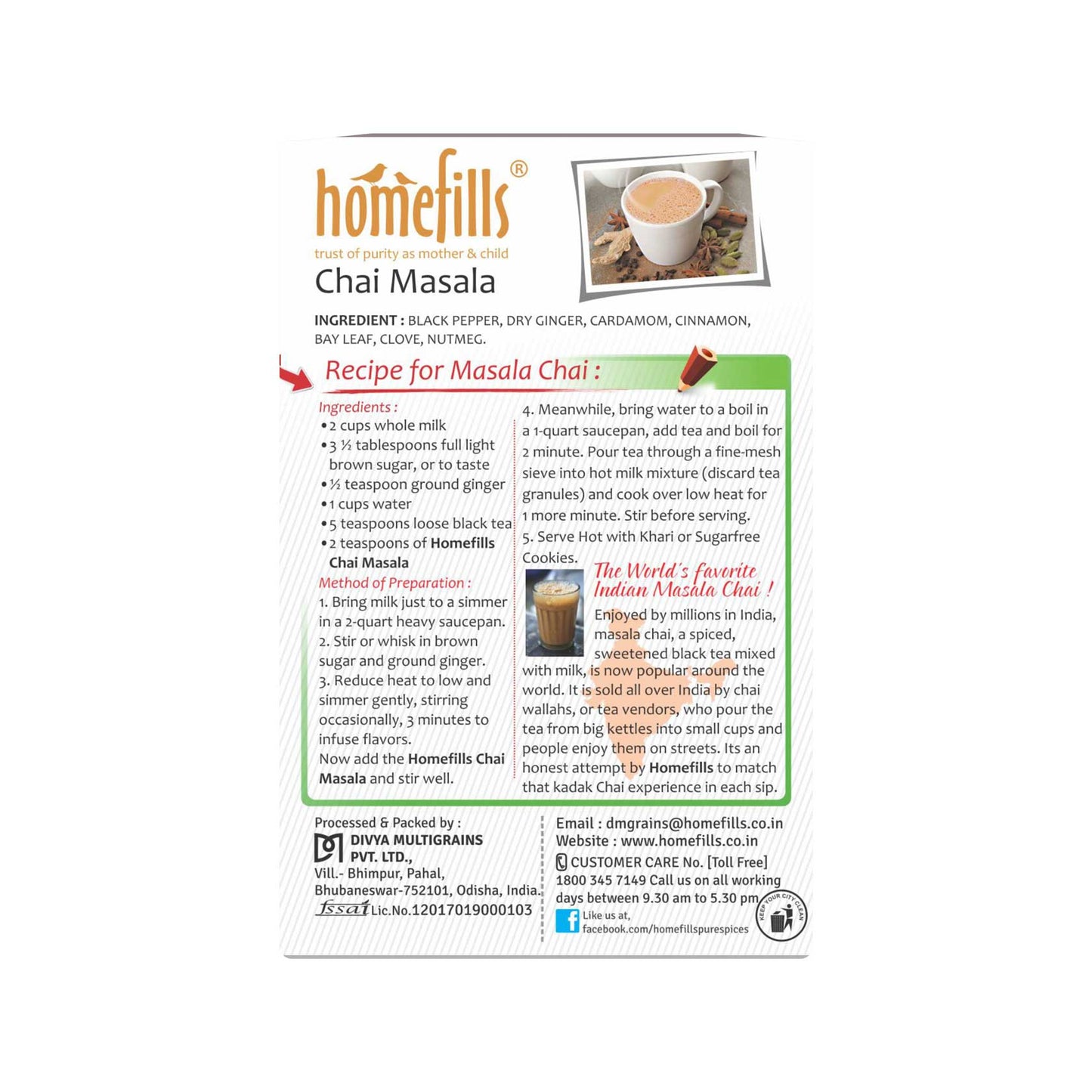 Homefills Chai Masala