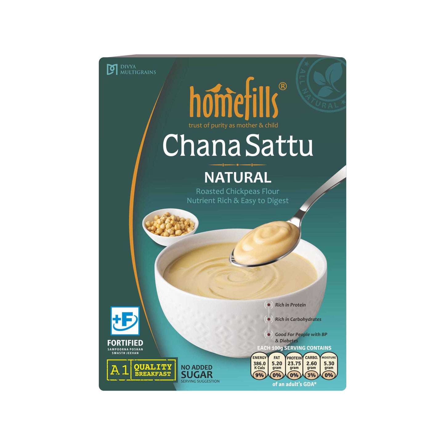 Homefills Chana Sattu (Natural)