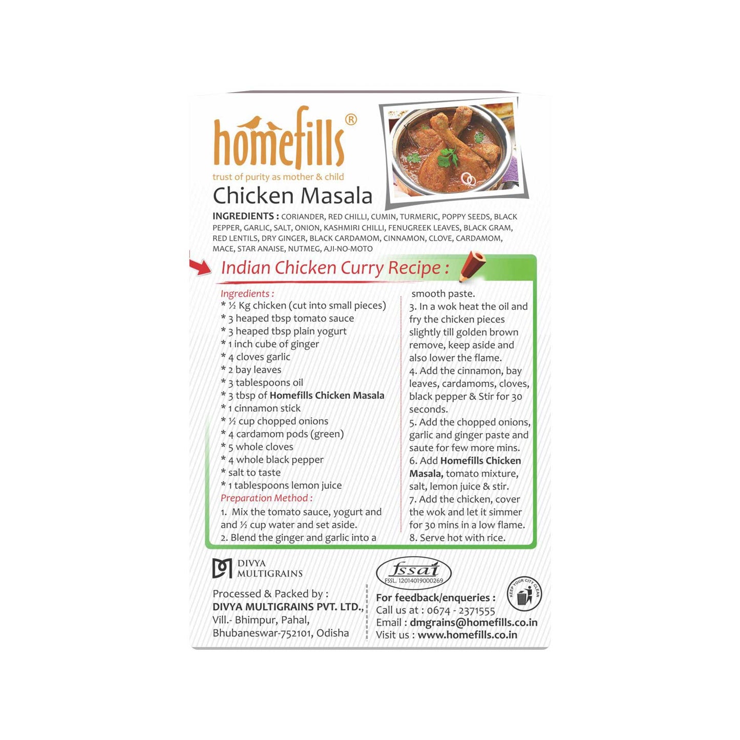 Homefills Chicken Masala