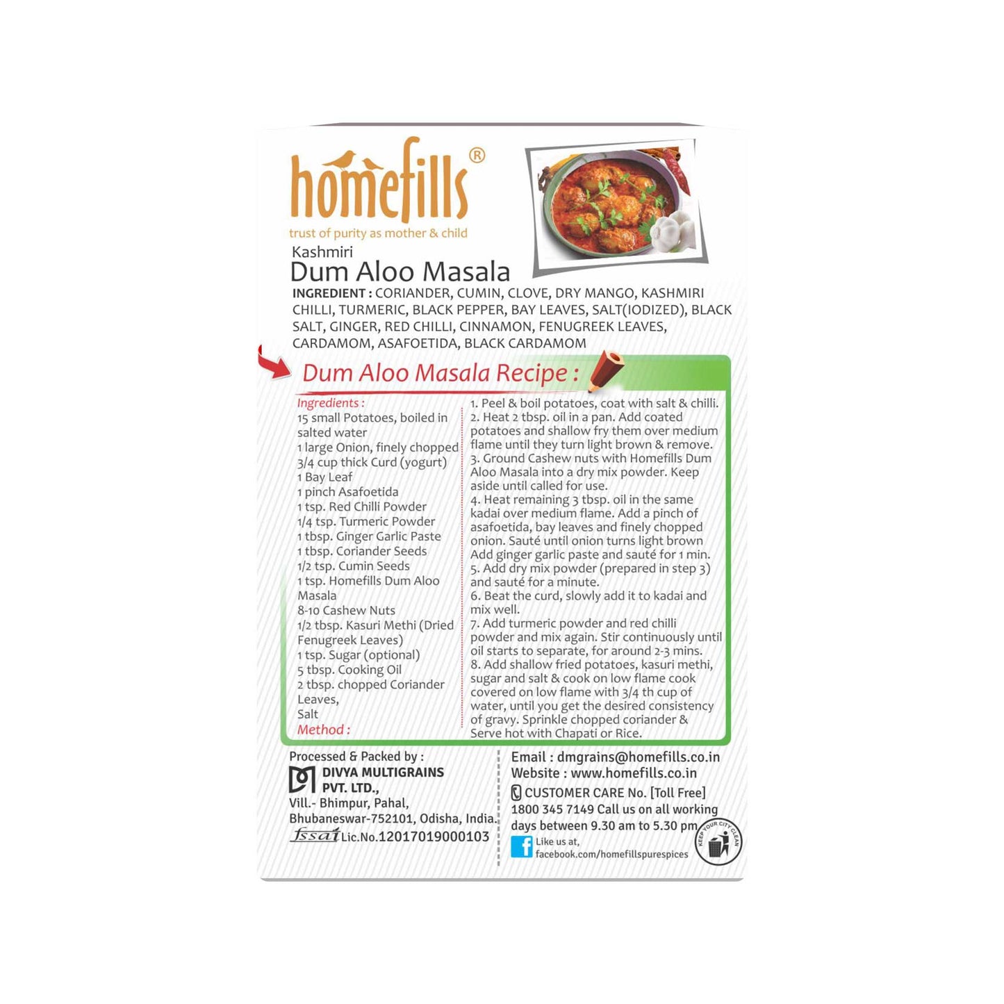 Homefills Dum Aloo Masala